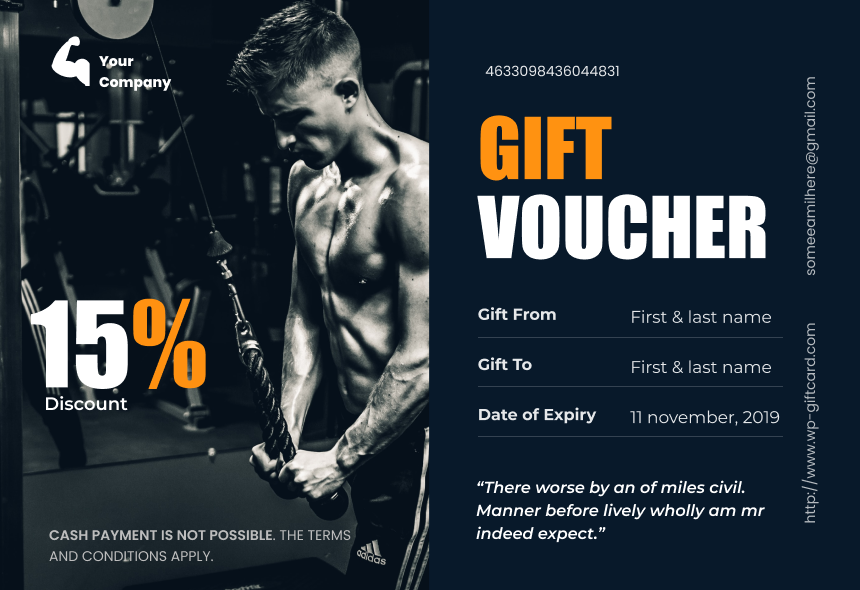 Giftcard modern 3